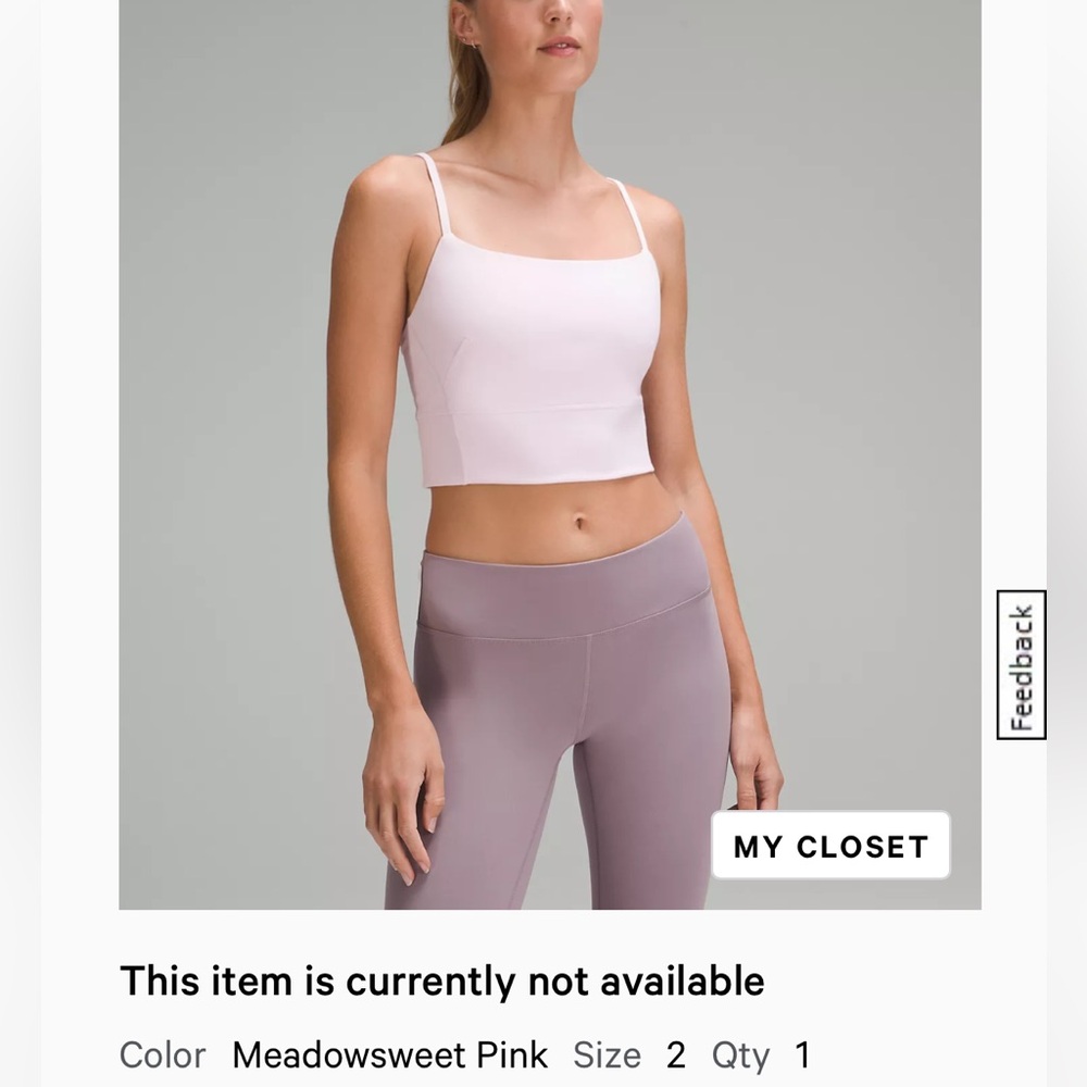 Lululemon Wundertrain Tank